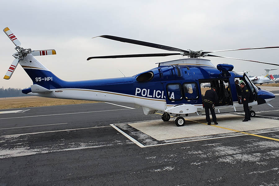 policijski helikopter