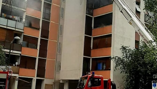 Vatrogasna postrojba Zagreb požar