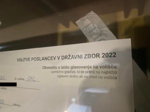 parlamentarne volitve 2022