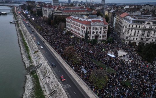 Protest madžarska