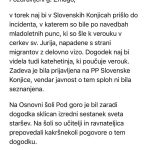 migranti napad slovenske konjice